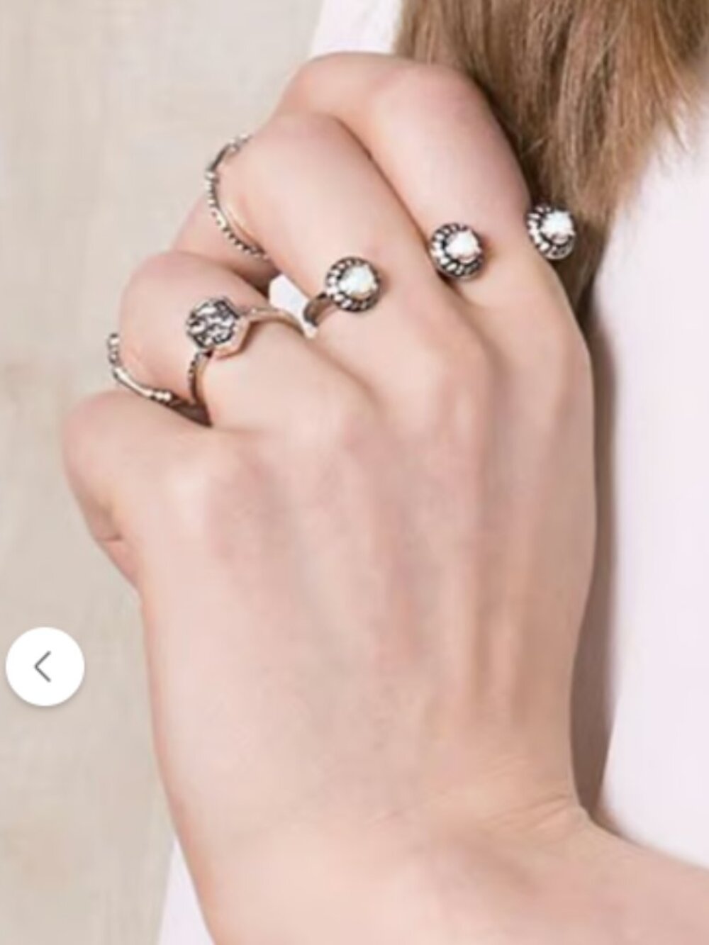 KENDRA SCOTT DOUBLE RING - Picture 3 of 16